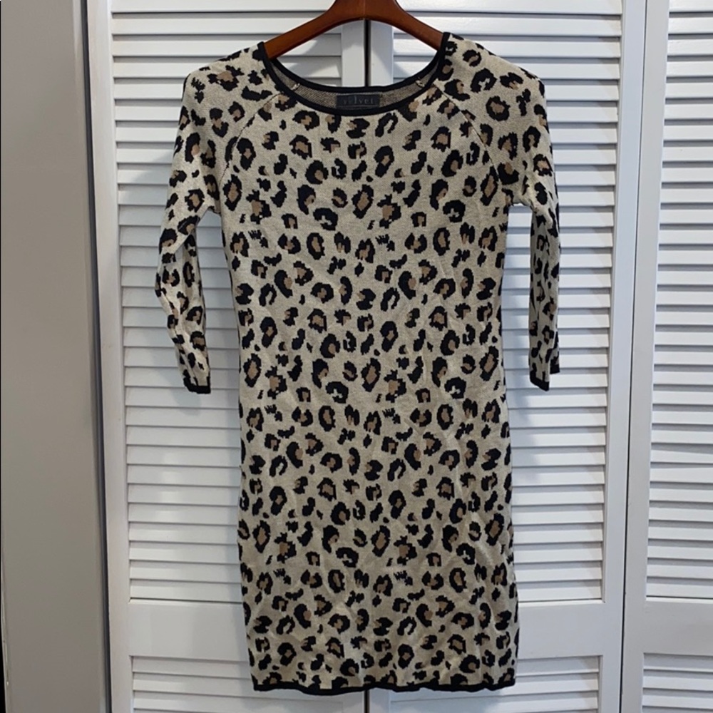 Leopard sweater dress🖤